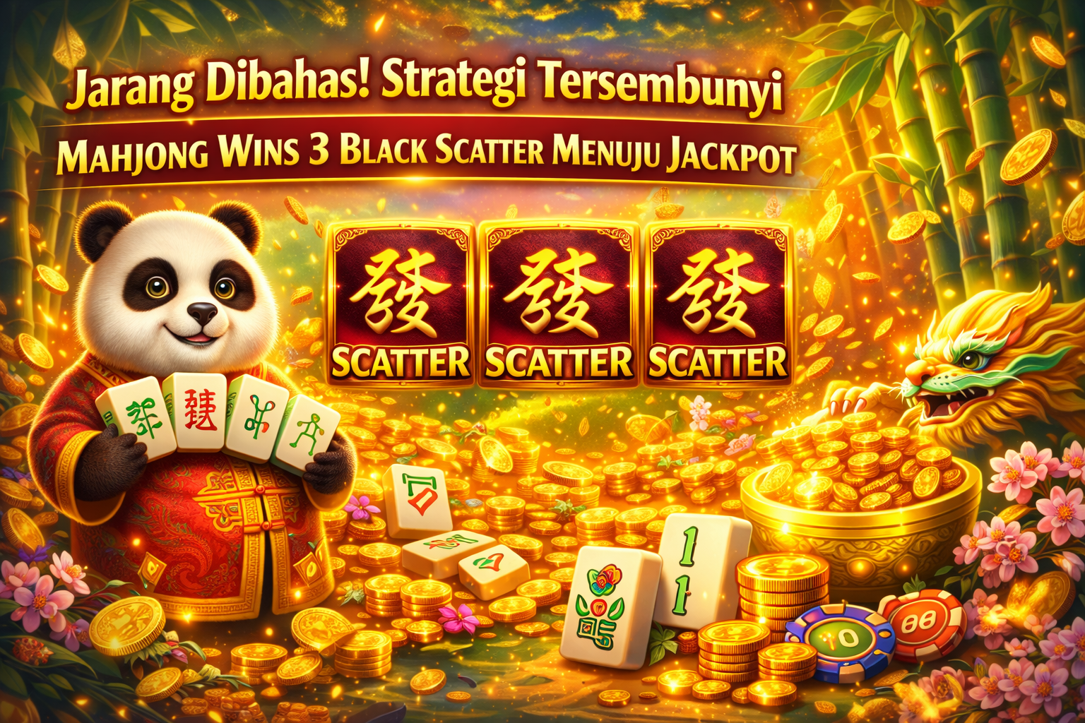 Jarang Dibahas! Strategi Tersembunyi Mahjong Wins 3 Black Scatter Menuju Jackpot